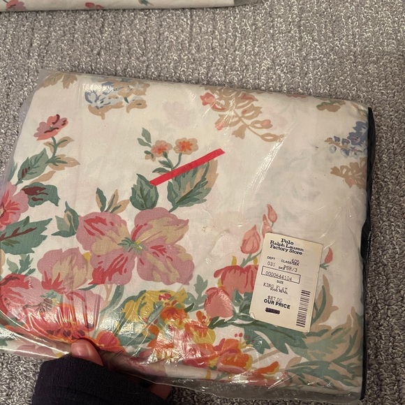 Ralph Lauren king flat sheet - Picture 7 of 7